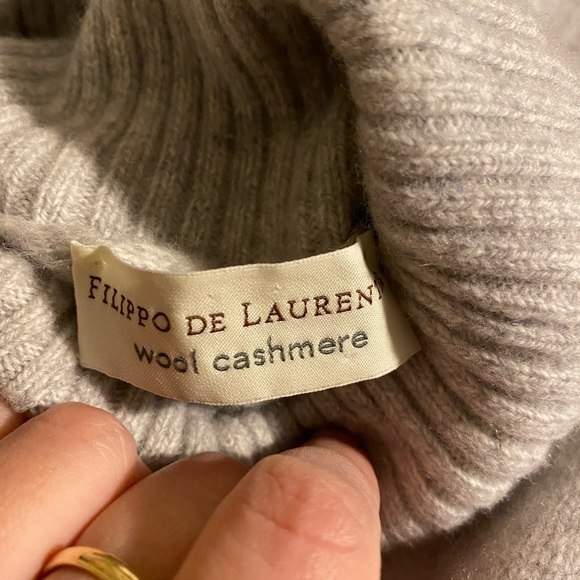 Filippo De Laurentiis Merino Wool & Cashmere Sweater - Picture 3 of 4